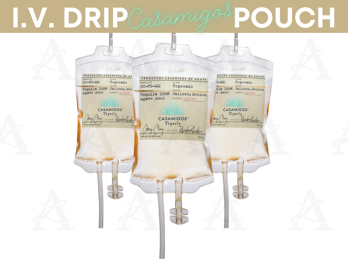 Casamigos I.V. Drip Therapy Drink Pouch, Tequila Drink Pouch, IV Drip ...