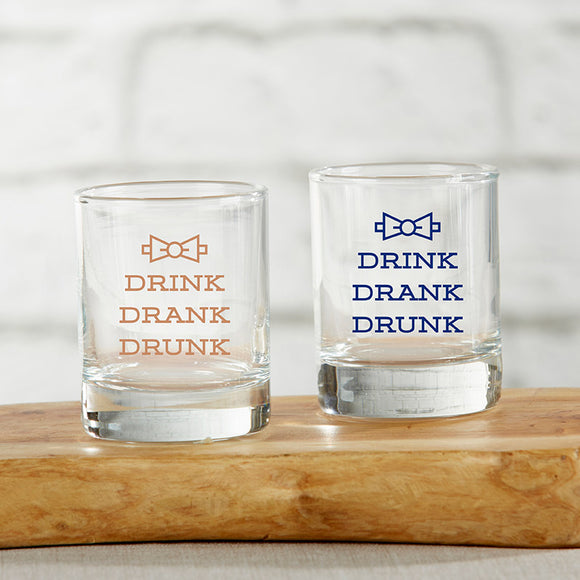 Drink Drank Drunk 2 oz. Shot Glass (Set of 4)