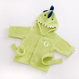 "Splash-a-saurus" Dinosaur Hooded Spa Robe (Personalization Available)