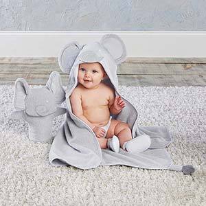 Little Peanut Elephant 3-Piece Bath Set