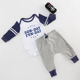 My First Gameday 2-Piece Outfit with Rattle (0-6 mos)