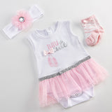 My First Ballerina 3-Piece Tutu Outfit (0-6 mos)