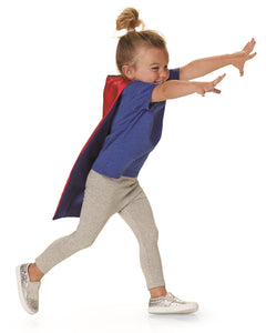Toddler Reversible Superhero Cape